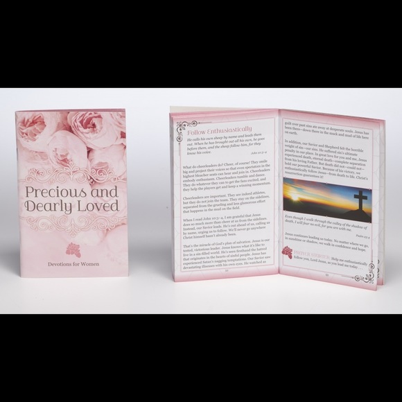 Precious & Dearly Loved Devotion Book Bookmark pen - Picture 4 of 5